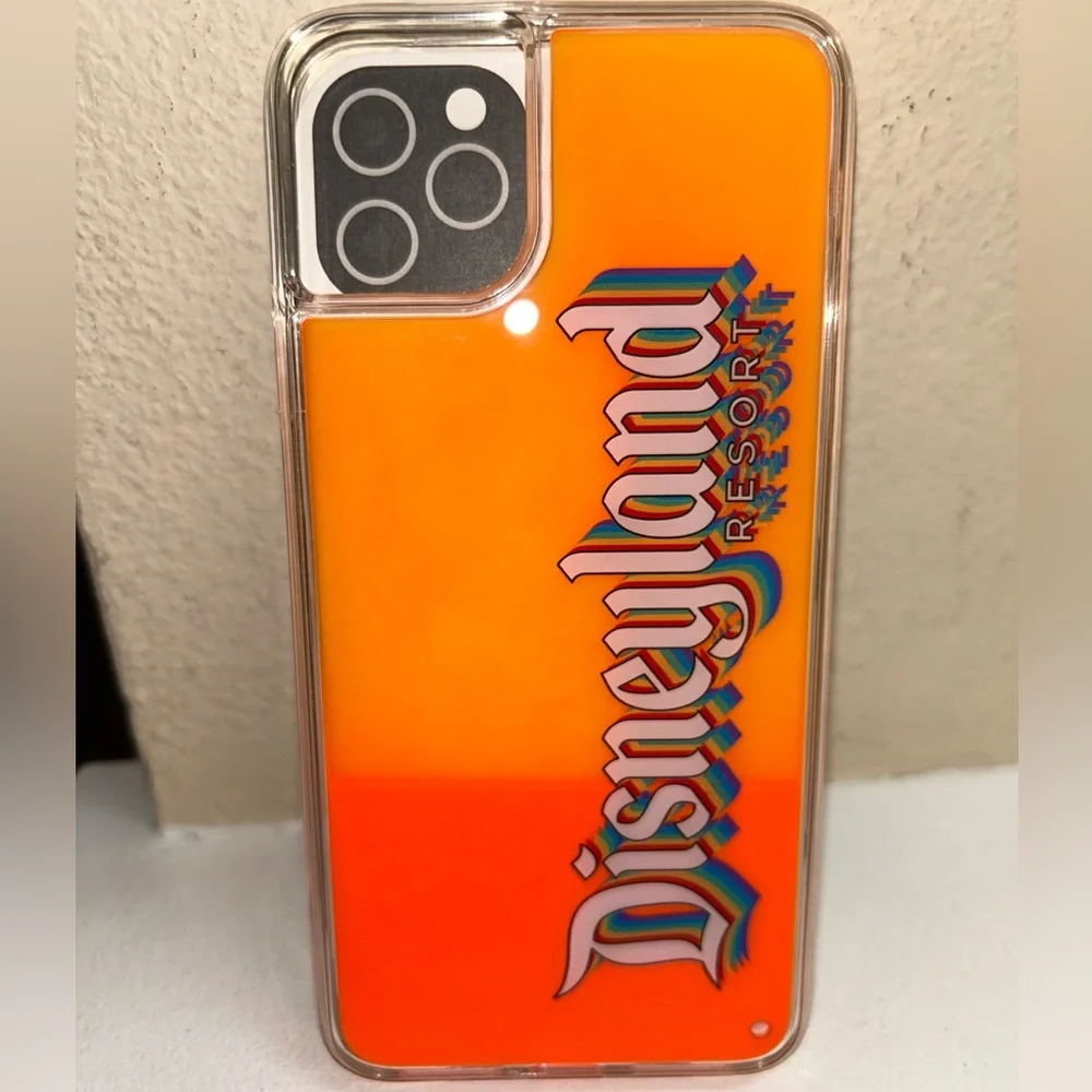 Orange Disneyland Phone Case